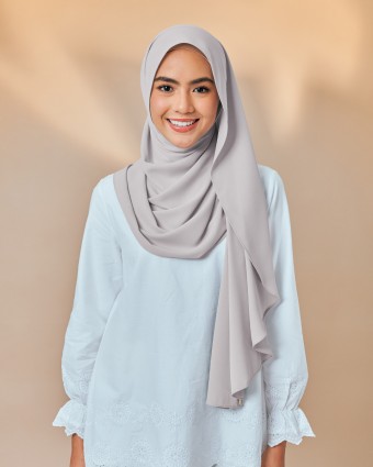 Hari Shawl - Laurel Grey (Reject)