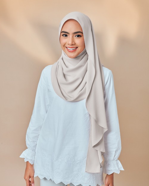 Hari Shawl - Pearl Beige (Reject)