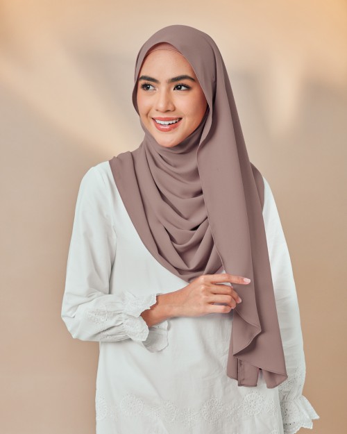 Hari Shawl - Vienna Brown (Reject)